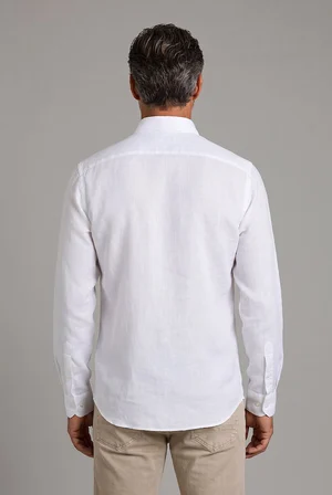 Bisse BeYaz Grubu Regular Fit Keten Gömlek GMKTN4PAL224020_D01
