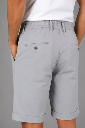 Bisse Gri Spor Şort SH24Y24102_D55