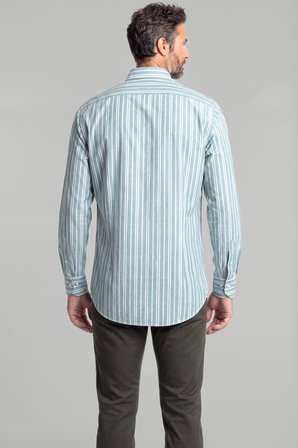 Bisse Regular Fit Spor Yaka Pamuk Mint Erkek Gömlek GMCZG3SP224005_C50