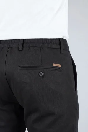 Bisse Yeşil Doğal Pamuk Lastikli Jogger Pantolon PNS24K24002_D47