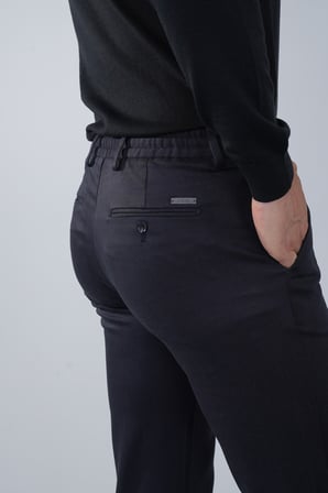 Bisse Antrasit Pamuk Doğal Lastikli Jagger Spor Pantolon PNS24K24002_D58