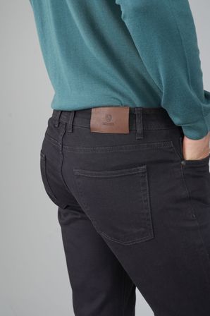 Bisse Antrasit Pamuk Cepli Gabardin Pamuklu Spor Pantolon PNS24K24004_D58