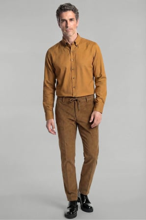 Bisse Tarçın Pamuk Kadife Likralı Pamuklu Esnek Rahat Jogger Spor Pantolon PNS24K24009_D76