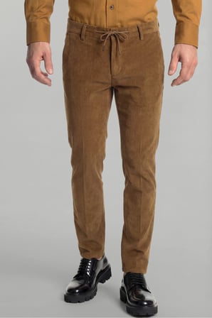 Bisse Tarçın Pamuk Kadife Likralı Pamuklu Esnek Rahat Jogger Spor Pantolon PNS24K24009_D76