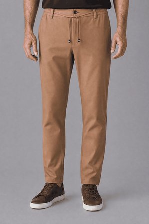 Bisse Hardal Bağcıklı Lastikli Rahat Spor Pantolon PNS25Y25101_D19