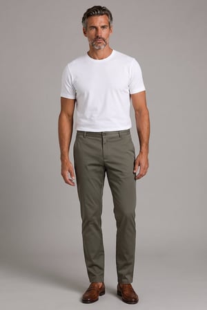 Bisse Haki Pamuk Cepli Bağcıklı Pamuklu Comfort Lastikli Spor Pantolon PNS25Y25102_D49