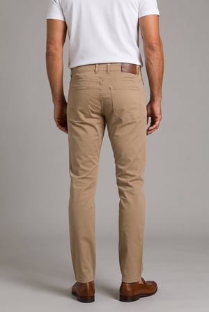 Bisse Bej Pamuk Cepli Chino Pamuklu Spor Pantolon PNS25Y25103_07
