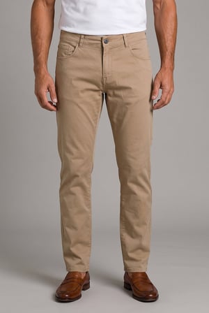 Bisse Bej Pamuk Cepli Chino Pamuklu Spor Pantolon PNS25Y25103_07