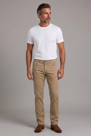 Bisse Bej Pamuk Cepli Chino Pamuklu Spor Pantolon PNS25Y25103_07