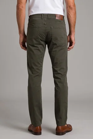 Bisse Haki Pamuk Cepli Chino Pamuklu Spor Pantolon PNS25Y25103_D49