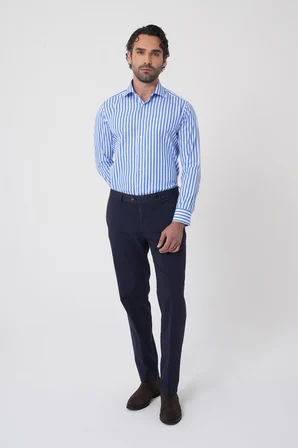 Bisse Lacivert Pamuk Cepli Pamuklu Basic Spor Pantolon PNS25Y25104_D39