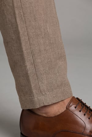 Bisse Vizon Keten Bağcıklı Lastikli Spor Pantolon PNS25Y25106_D08