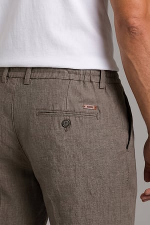 Bisse Haki Keten Bağcıklı Lastikli Spor Pantolon PNS25Y25106_D49
