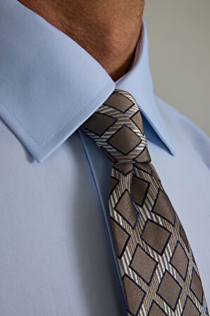 Bisse REGULAR FİT UK KLASİK C YAKA CEPSİZ Mavi GMKLS24K24001_D35