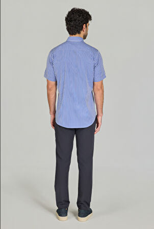 Bisse KISA KOL PAL BDK YAKA T.CEP GÖMLEK Lacivert GMCZG250092_E39