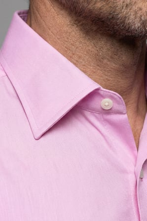Bisse Pembe Uzun Kol Klasik Z Yaka Cepsiz Erkek Gömlek   GMKLS250040_D29