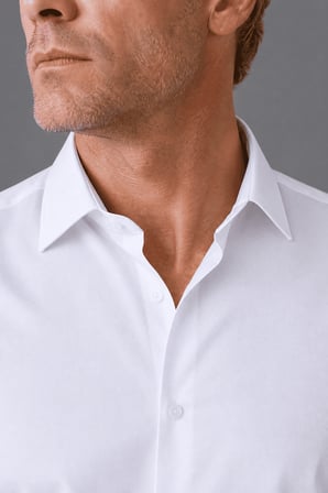 Bisse Mavi Regular Fit Polyester Klasik Gömlek GM23K232068_D35