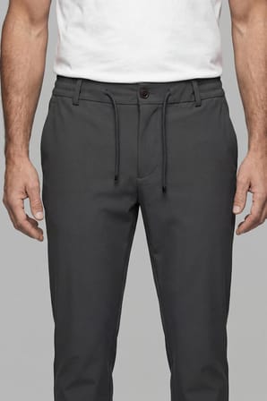 Bisse Erkek Lastikli Bağcıklı Spor Jogger Haki Pantolon PNS25K25202_D49