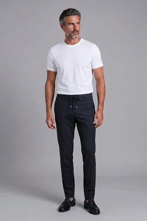 Bisse Antrasit Yün Fermuarlı Klasik Jagger Marfi̇l Spor Pantolon PNS25K25204_D58