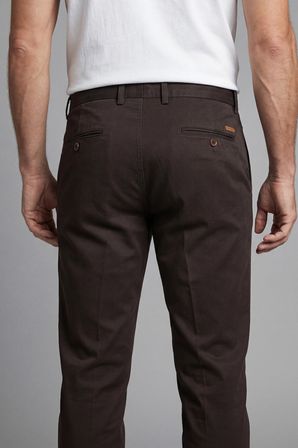 Bisse Erkek 4 Cepli Kahve Klasik Pantolon PNS25K25205_D11
