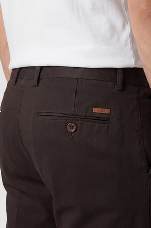 Bisse Erkek 4 Cepli Kahve Klasik Pantolon PNS25K25205_D11