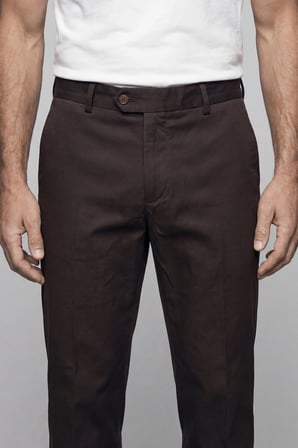 Bisse Erkek 4 Cepli Kahve Klasik Pantolon PNS25K25205_D11