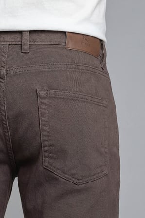 Bisse Erkek 5 Cepli Spor Pamuk Haki Pantolon PNS25K25208_D49
