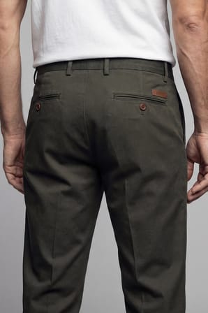 Bisse Erkek 4 Cepli Haki Klasik Pantolon PNS25K25205_D49
