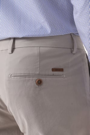 Bisse Taş Pamuk Cepli Klasik Spor Pantolon PNS25K25205_D60