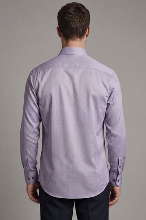 Bisse Regular Fit Uzun Kol Paşa Klasik Cepsiz Pamuk Bordo Erkek Gömlek BSGMEKS25336_D25