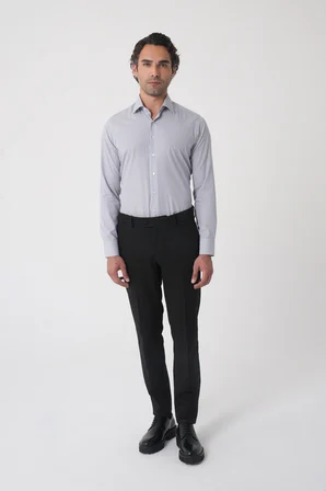 Bisse Antrasit Pamuk Polyester Cepli Klasik Spor Pantolon PNS25K25207_D58