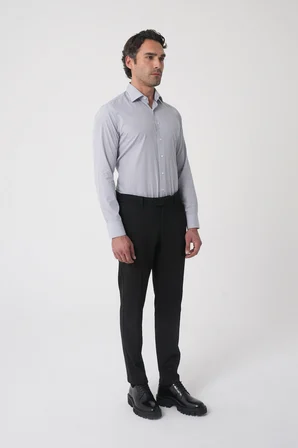 Bisse Antrasit Pamuk Polyester Cepli Klasik Spor Pantolon PNS25K25207_D58