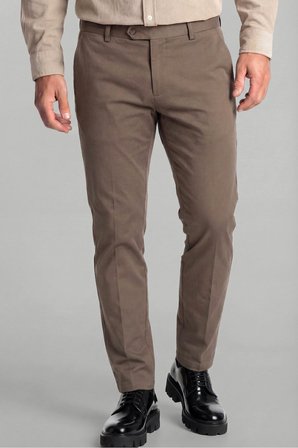 Bisse Bej Cepli Fermuarlı Klasik Spor Pantolon PNS25K25205_D07-2