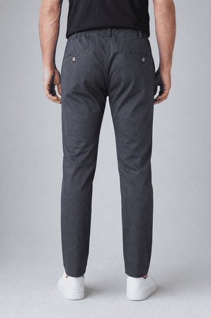 Bisse Gri Polyester Jogger Spor Pantolon BSPNS25K25502_D55