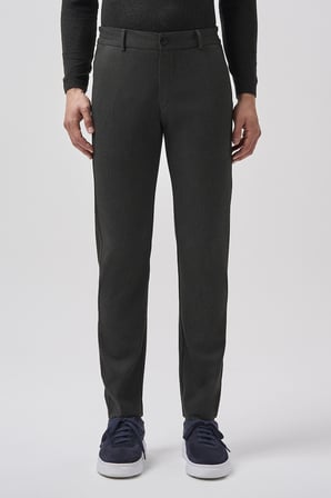 Bisse Koyu Gri Polyester Viskon  Jogger Spor Pantolon  BSPNS25K25504_56