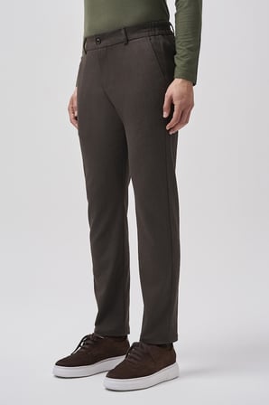 Bisse Bisse Studio Erkek Jogger Spor Pantolon Koyu Bordo BSPNS25K25504_D25