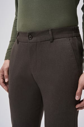 Bisse Bisse Studio Erkek Jogger Spor Pantolon Koyu Bordo BSPNS25K25504_D25