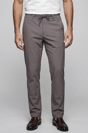 Bisse Bisse Studio Erkek Jogger Spor Pantolon Vizon BSPNS25K25506_D08