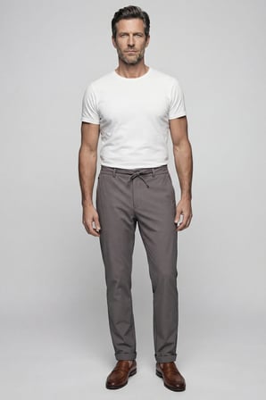 Bisse Bisse Studio Erkek Jogger Spor Pantolon Vizon BSPNS25K25506_D08