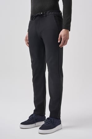 Bisse Siyah Pamuk  Jogger Spor Pantolon BSPNS25K25506_D99
