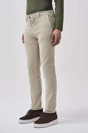 Bisse Taş Regular Fit Pamuk Kadife  Spor Pantolon BSPNS25K25507_D60