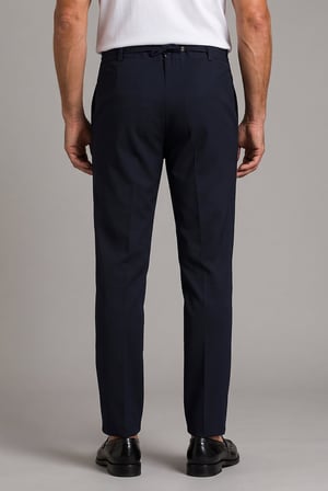 Bisse Lacivert Polyester Fermuarlı Jagger Spor Pantolon PNS25K25210_D39
