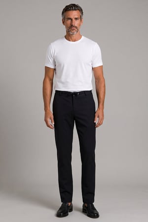 Bisse Lacivert Polyester Fermuarlı Jagger Spor Pantolon PNS25K25210_D39