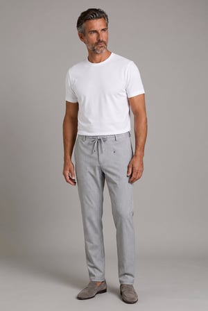 Bisse Taş Polyester Fermuarlı Jagger Spor Pantolon PNS25K25210_D60