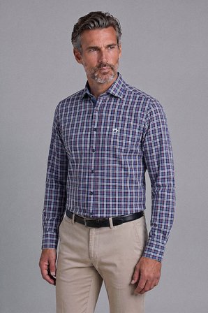 Bisse Antrasit Regular Fit Cepsiz Uzun Paşa Yaka Gömlek BSGMEKS25317_E58