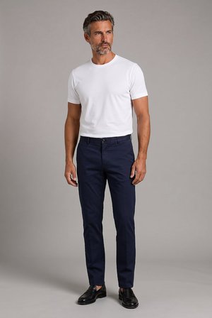 Bisse Lacivert Fermuarlı Parça Boya Spor Pantolon PNS25K25211_D39