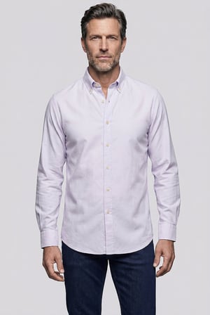Bisse Gri Regular Fit Cepsiz Uzun Paşa Yaka Gömlek GMOKS261001_D55