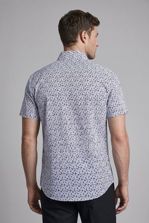 Bisse Lacivert Regular Fit Cepsiz Kisa Paşa Yaka Gömlek BSGMEKS26313_C39