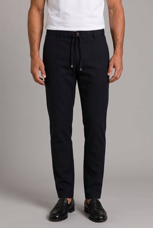 Bisse Lacivert Keten Jogger İpli̇ Spor Pantolon PNS26Y26110_39