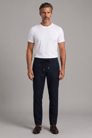 Bisse Lacivert Keten Jogger İpli̇ Spor Pantolon PNS26Y26110_39